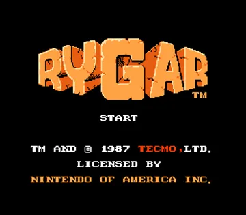 Rygar (USA) (Rev 1) screen shot title